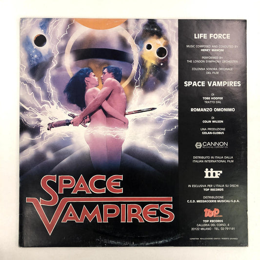Henry Mancini - Space Vampires (Lifeforce) - Colonna Sonora Originale Del Film (LP, Album)