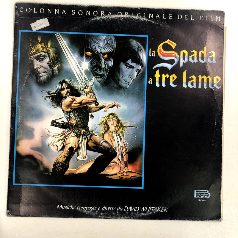 David Whitaker - La Spada A Tre Lame (LP, Album)
