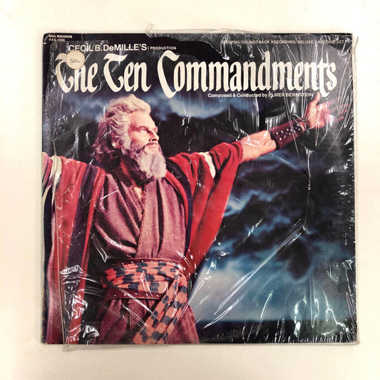 Elmer Bernstein - Music From The Sound Track Of Cecil B. DeMille's "The Ten Commandments" (2xLP, RE)