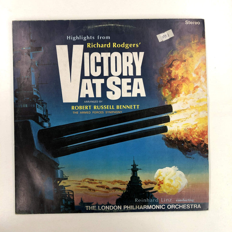 Richard Rodgers, Robert Russell Bennett, The London Philharmonic Orchestra, Reinhard Linz - Highlights From Victory At Sea / The Armed Forces Symphony (LP, Album)
