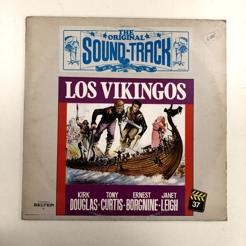 Mario Nascimbene - Los Vikingos (The Vikings) (Banda Sonora Original De La Película) (LP, Album)