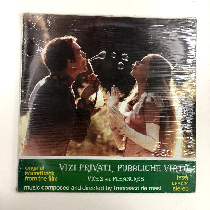 Francesco De Masi - Vizi Privati, Pubbliche Virtú (Original Soundtrack From The Film Vices And Pleasures) (LP, Album)