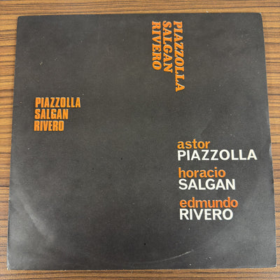 Astor Piazzolla, Horacio Salgan, Edmundo Rivero - Tango Palabra Con Mayusculas (LP, Album)