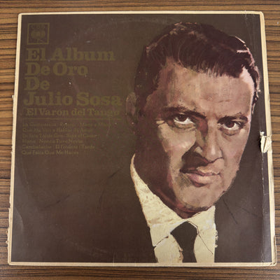 Julio Sosa - El Album De Oro De Julio Sosa "El Varón Del Tango" (LP, Comp)