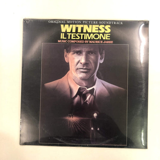 Maurice Jarre - Witness = Il Testimone (Original Motion Picture Soundtrack) (LP, Album)