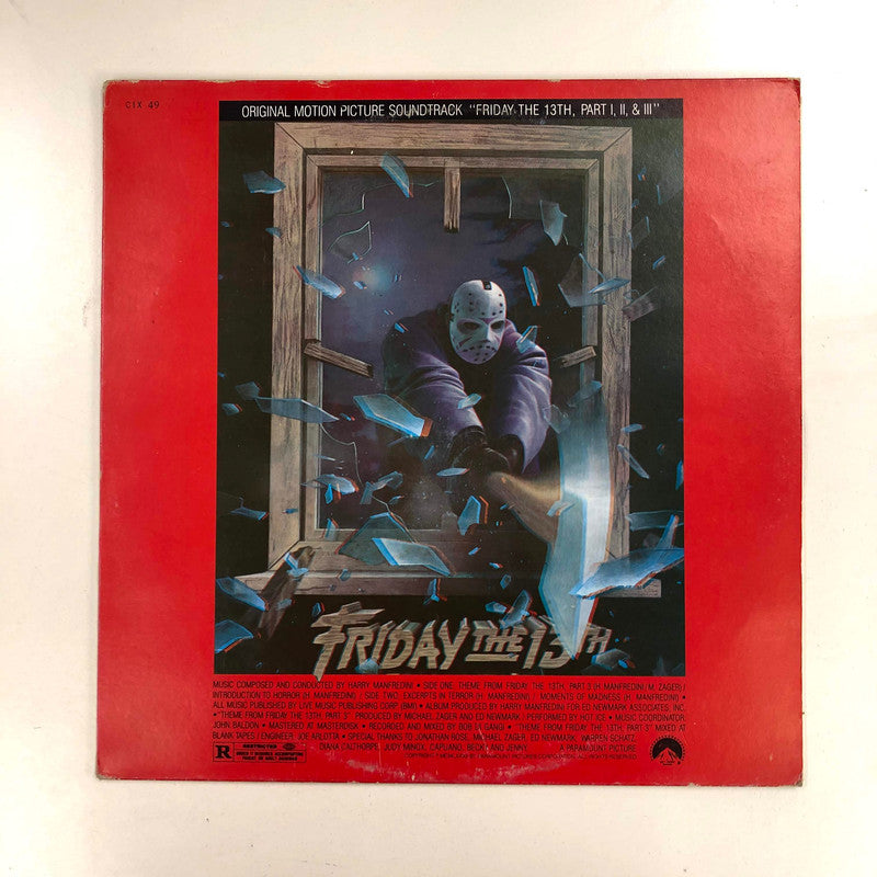 Hot Ice - Theme From Friday The 13th Part 3 / Rock Bottom (12")