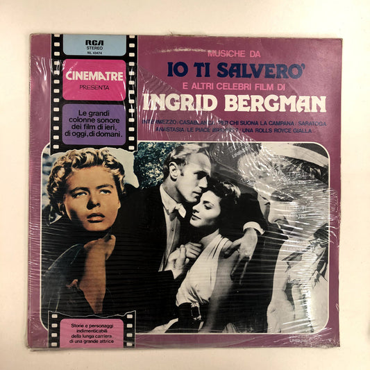 Various - Io Ti Salverò E Altri Celebri Film Di Ingrid Bergman (LP)
