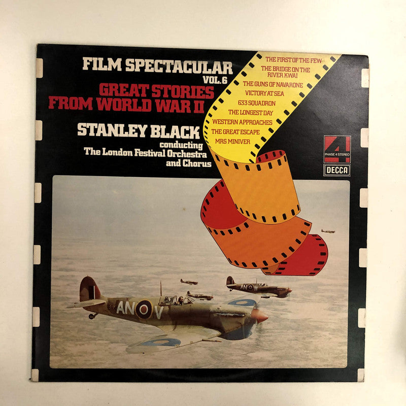 Stanley Black Conducting The London Festival Orchestra - Film Spectacular Vol. 6 Great Stories From World War II (LP, Album)