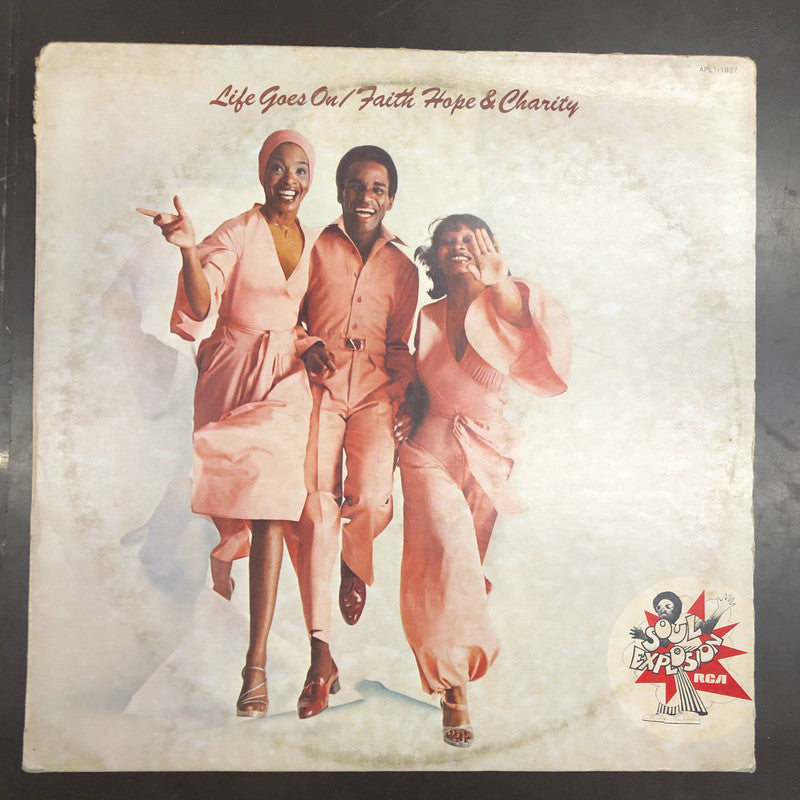 Faith, Hope & Charity - Life Goes On (LP, Album)