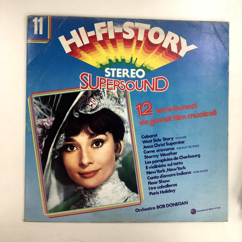 Orchestra Bob Donegan - 12 Temi Famosi Da Grandi Film Musicali (LP)