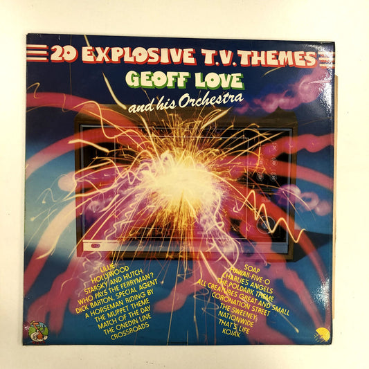 Geoff Love And His Orchestra - 20 Explosive T.V. Themes (LP)