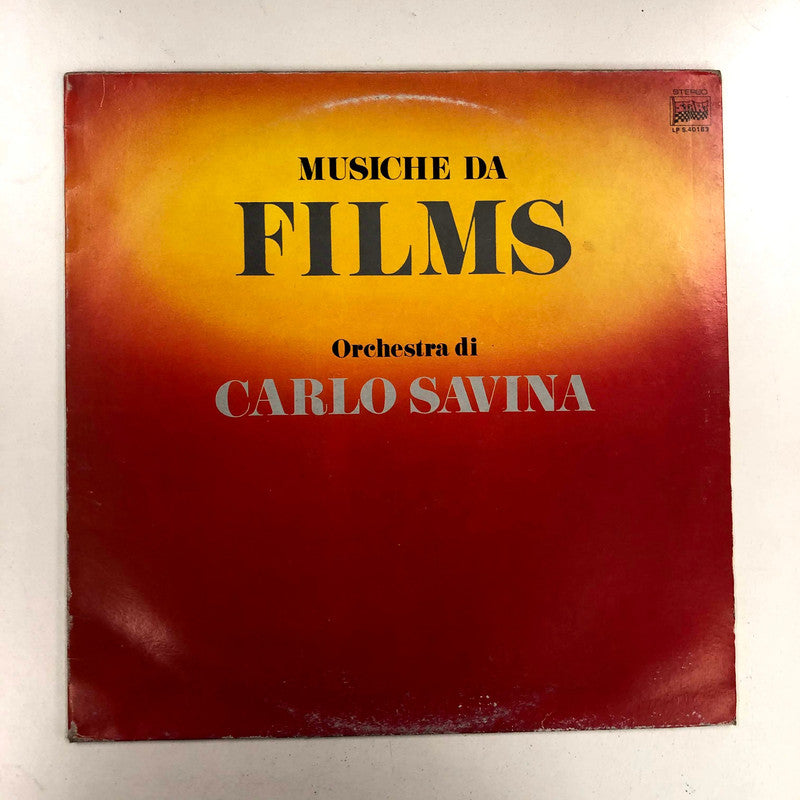 Orchestra Di Carlo Savina - Musiche Da Films (LP)