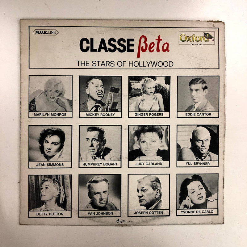 Various - Classe Beta - The Stars Of Hollywood (LP, Comp)