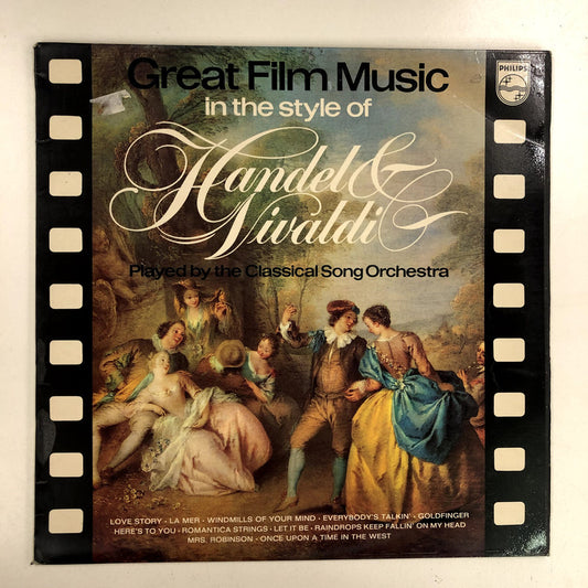 Classical Song Orchestra - Great Film Music In The Style Of Handel & Vivaldi (LP)