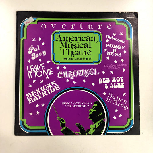 Hugo Montenegro And Orchestra - Overture (American Musical Theatre Volume 2: 1935 - 1945) (LP, RE)