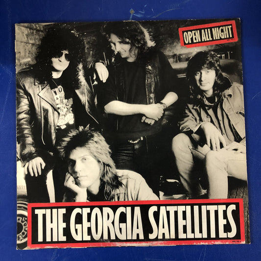 The Georgia Satellites - Open All Night (LP, Album)
