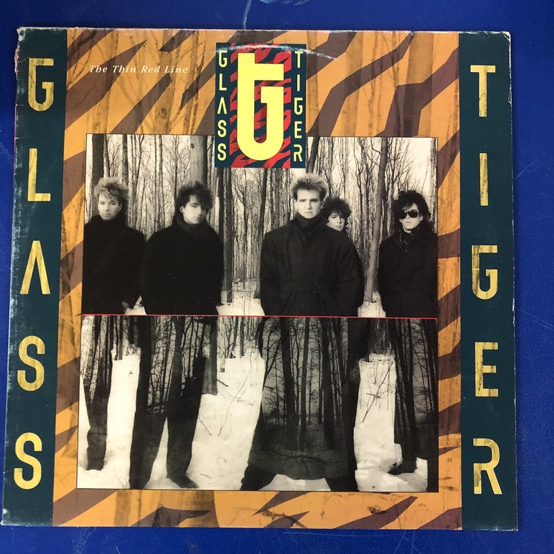 Glass Tiger - The Thin Red Line (LP, Album)