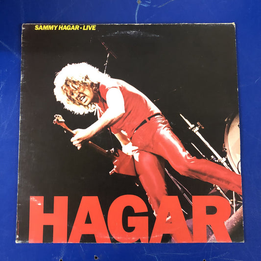 Sammy Hagar - Sammy Hagar Live (LP, Album, RP)