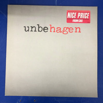 Nina Hagen Band - Unbehagen (LP, Album, RE)