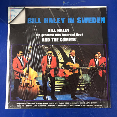 Bill Haley And The Comets - Bill Haley In Sweden (His Greatest Hits Recorded Live) (LP, Album, RE)
