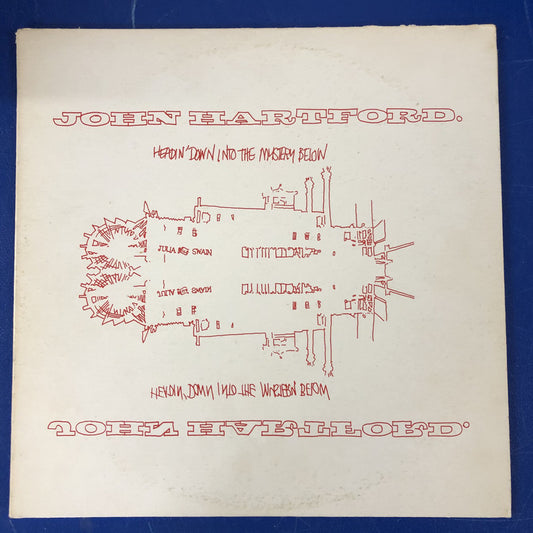 John Hartford - Headin' Down Into The Mystery Below (LP, Album, Whi)