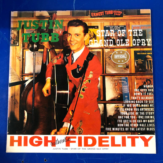 Justin Tubb - Star Of The Grand Ole Opry (LP, RE)