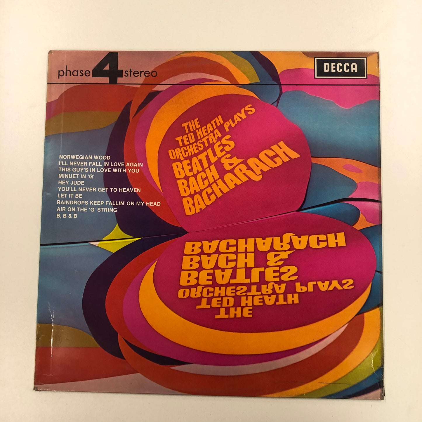 The Ted Heath Orchestra - The Ted Heath Orchestra Plays Beatles Bach & Bacharach (LP, Album)