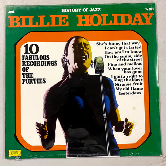 Billie Holiday - 10 Fabulous Recordings Of The Forties (LP, Comp)