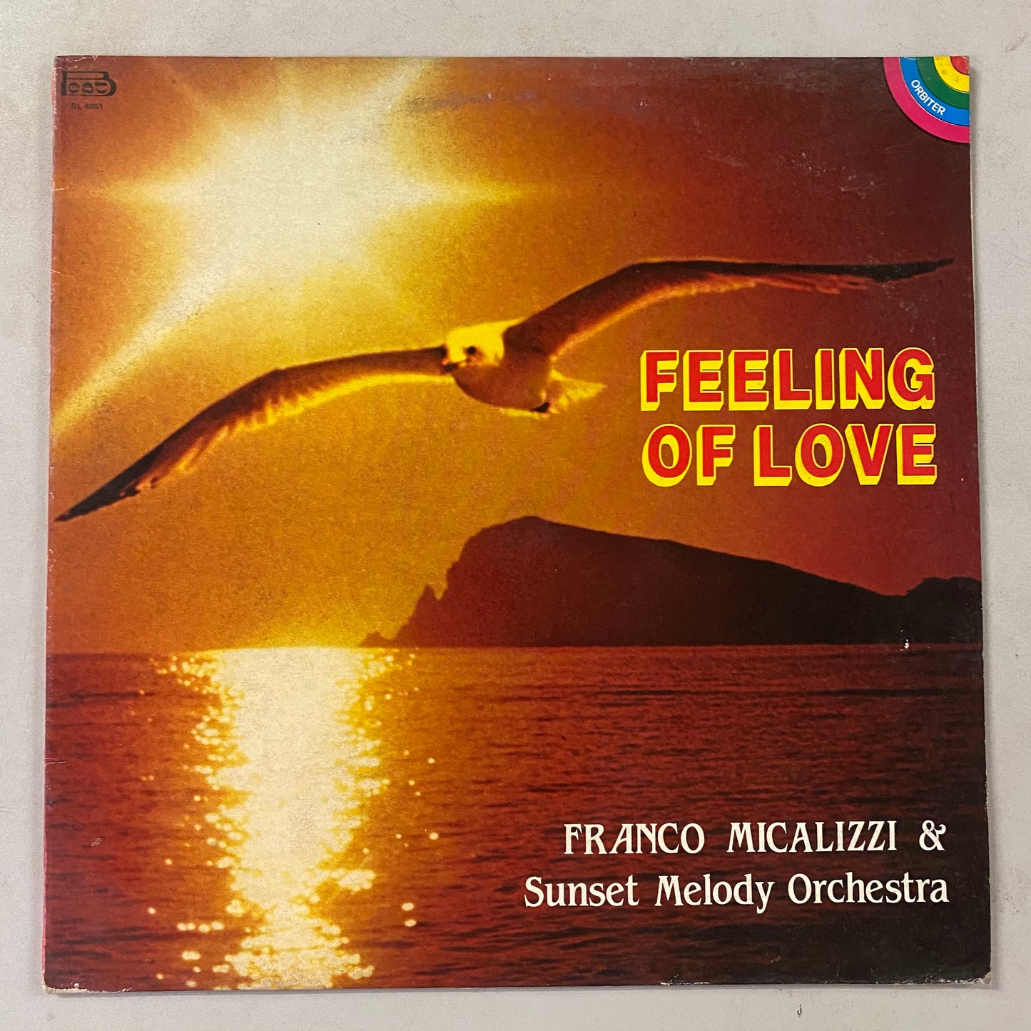 Franco Micalizzi & Sunset Melody Orchestra - Feeling Of Love (LP)