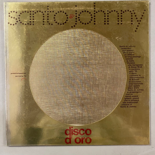 Santo & Johnny - Disco D'Oro (LP, Album, Dlx, Gat)
