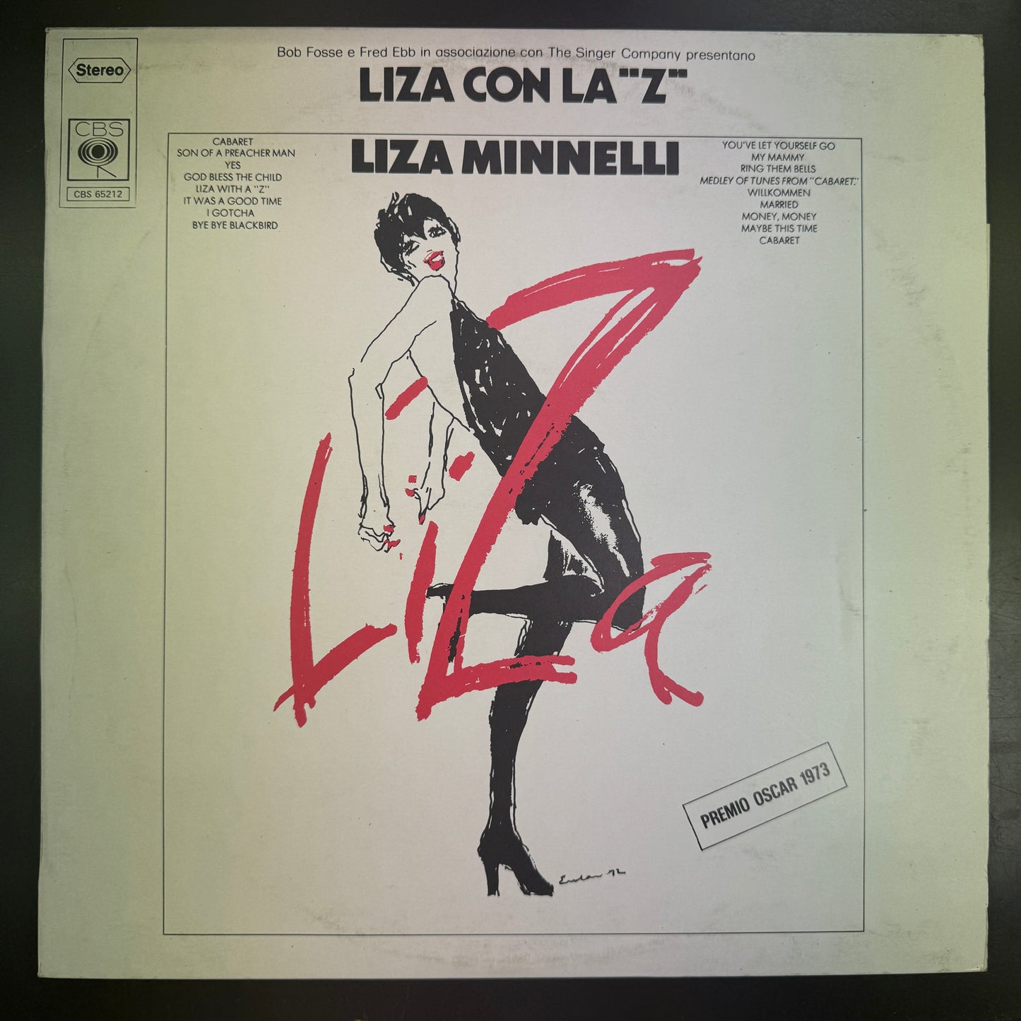 Liza Minnelli - Liza Con La "Z" (LP)