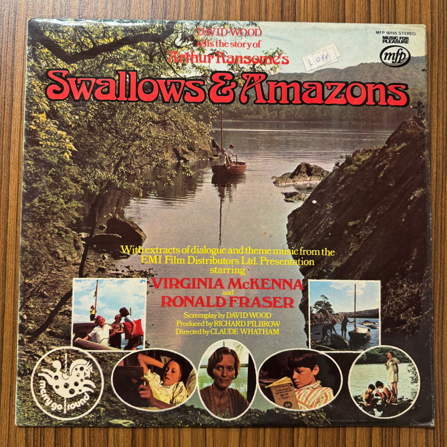 David Wood, Arthur Ransome - David Wood Tells The Story Of Arthur Ransome's Swallows & Amazons (LP)
