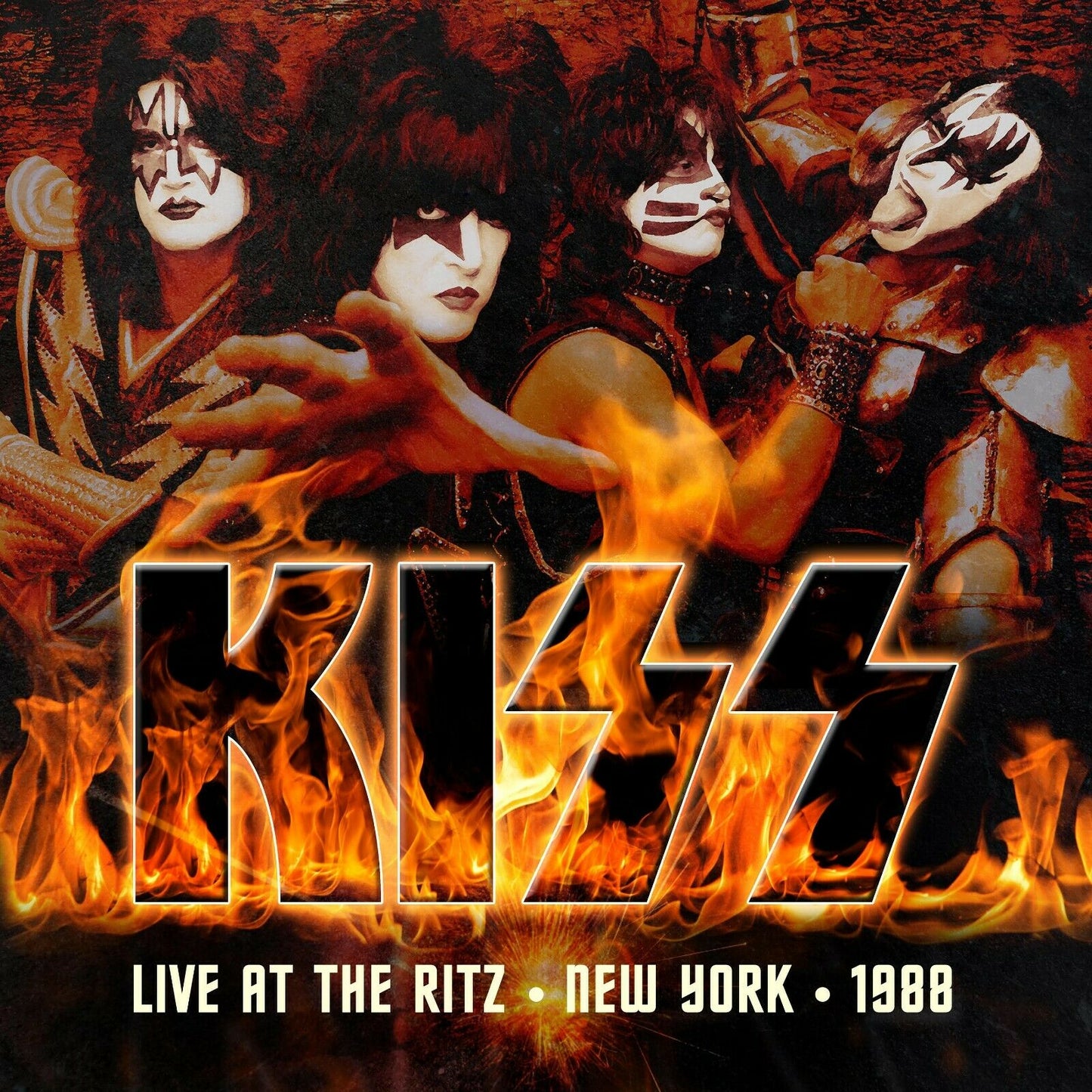 Kiss - Live At The Ritz New York 1988 (3LP, LTD, Numbered, Red, 180gr)