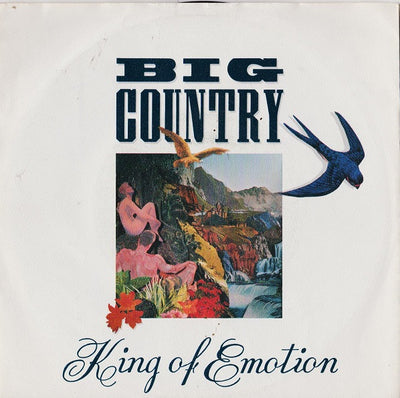 Big Country - King Of Emotion (7", Single, Bla)