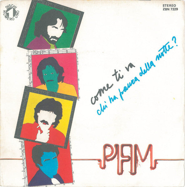 Premiata Forneria Marconi - Come Ti Va / Chi Ha Paura Della Notte? (7")