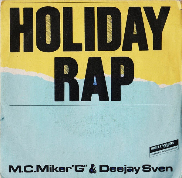 MC Miker G. & DJ Sven - Holiday Rap (7")