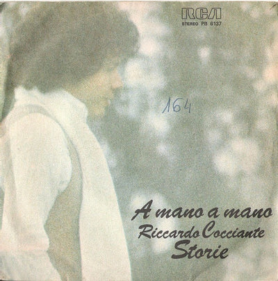 Riccardo Cocciante - A Mano A Mano / Storie (7")