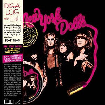 New York Dolls - Live At Radio Luxembourg Paris, Dec. 1973 (LP, CD, 180gr)