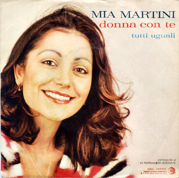 Mia Martini - Donna Con Te (7")