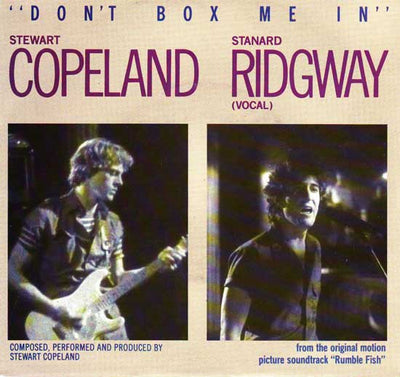 Stewart Copeland / Stan Ridgway - Don't Box Me In (7", Single)