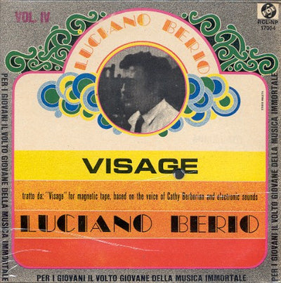 Luciano Berio / Ilhan Mimaroglu - Visage / Prelude XII (7", Gat)