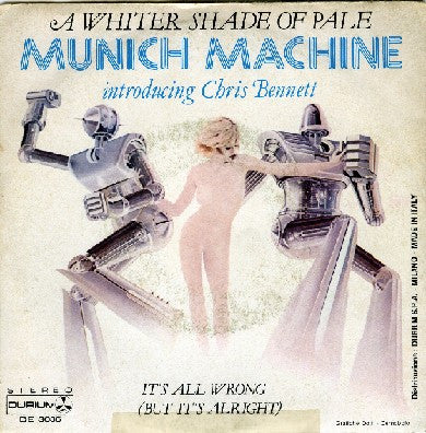 Munich Machine - A Whiter Shade Of Pale (7")