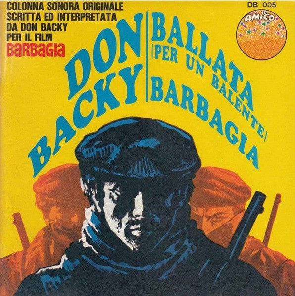 Don Backy - Ballata Per Un Balente / Barbagia (7", Gat)