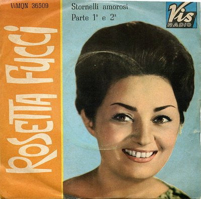 Rosetta Fucci - Stornelli Del 2000 (Parte 1ª E 2ª) (7", Single)
