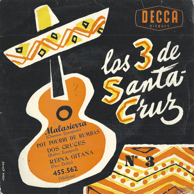 Los 3 de Santa Cruz - Nº 3 / Malasierra (7", EP)