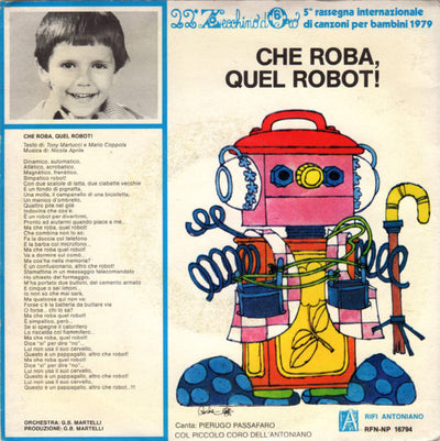 Various - Zecchino D'Oro 79 / Che Roba , Quel Robot! (7", Single)