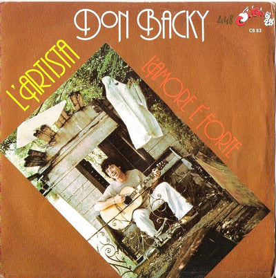 Don Backy - L'Artista / L'Amore È Forte (7")
