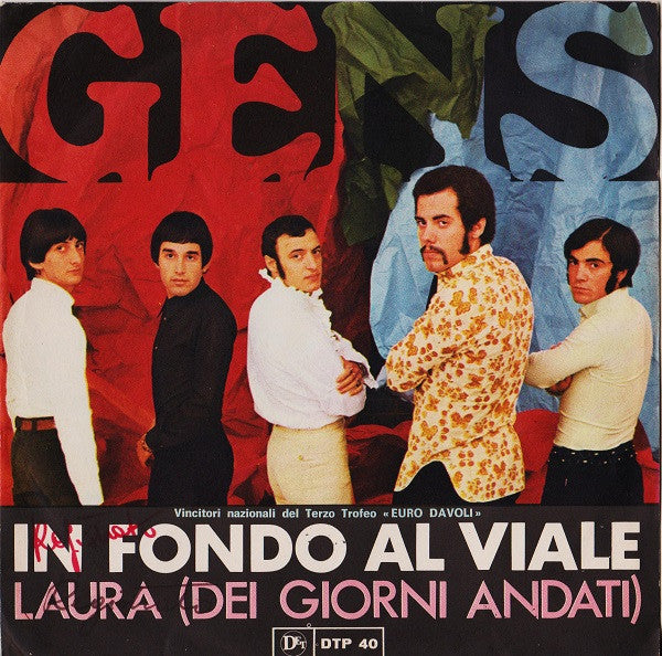 Gens - In Fondo Al Viale / Laura (Dei Giorni Andati) (7")
