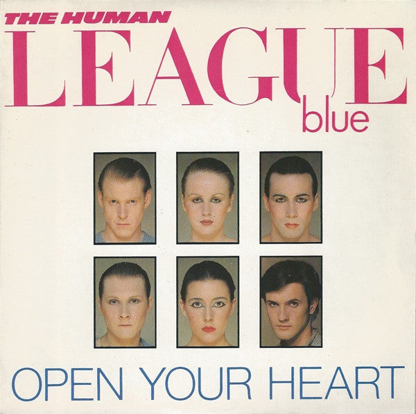 The Human League - Open Your Heart (7", Single)