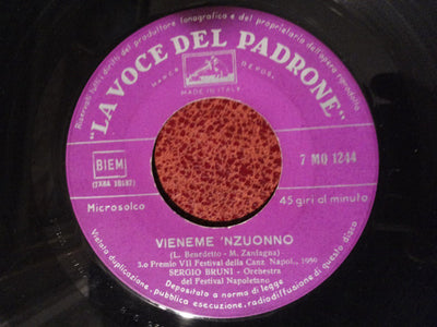 Sergio Bruni - Vieneme 'Nzuonno (7")